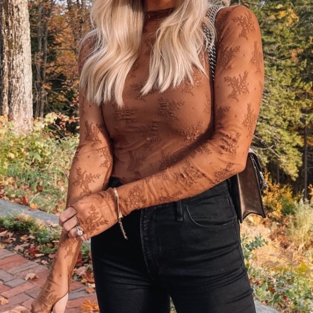Lady Lux Layering Top - Ochre - Free People